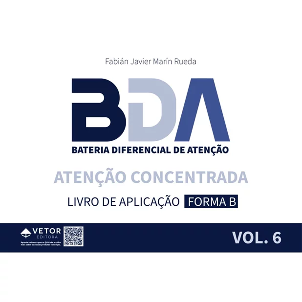 BDA AC - Bloco de aplicação Atenção Concentrada - Forma B - VOL.6